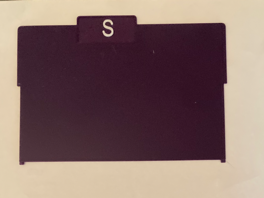 Postcard Dividers