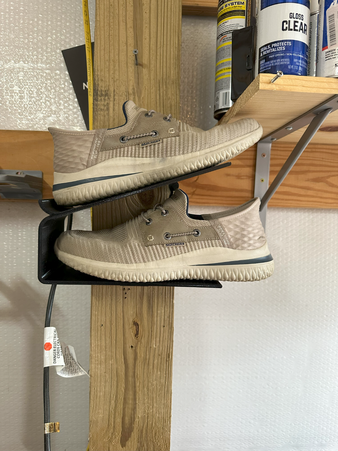 Jordan Sneaker Wall Display With Hidden Mount