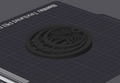 Glasses Mount Base - Circle Design