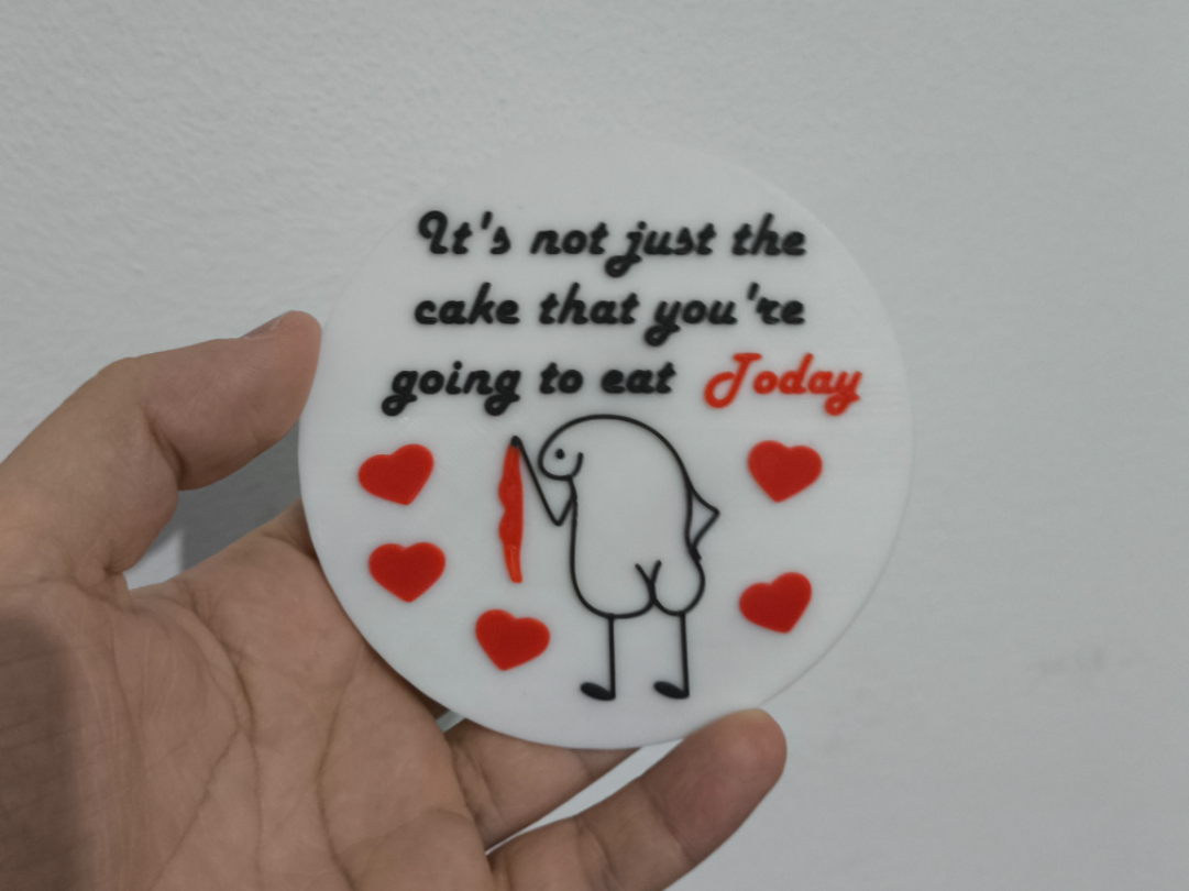 Gift Coaster Love - Custom Text