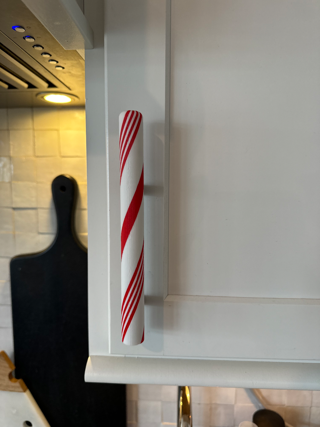 Candy Cane Cabinet Handle Cover