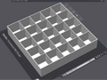 Grid box organizer