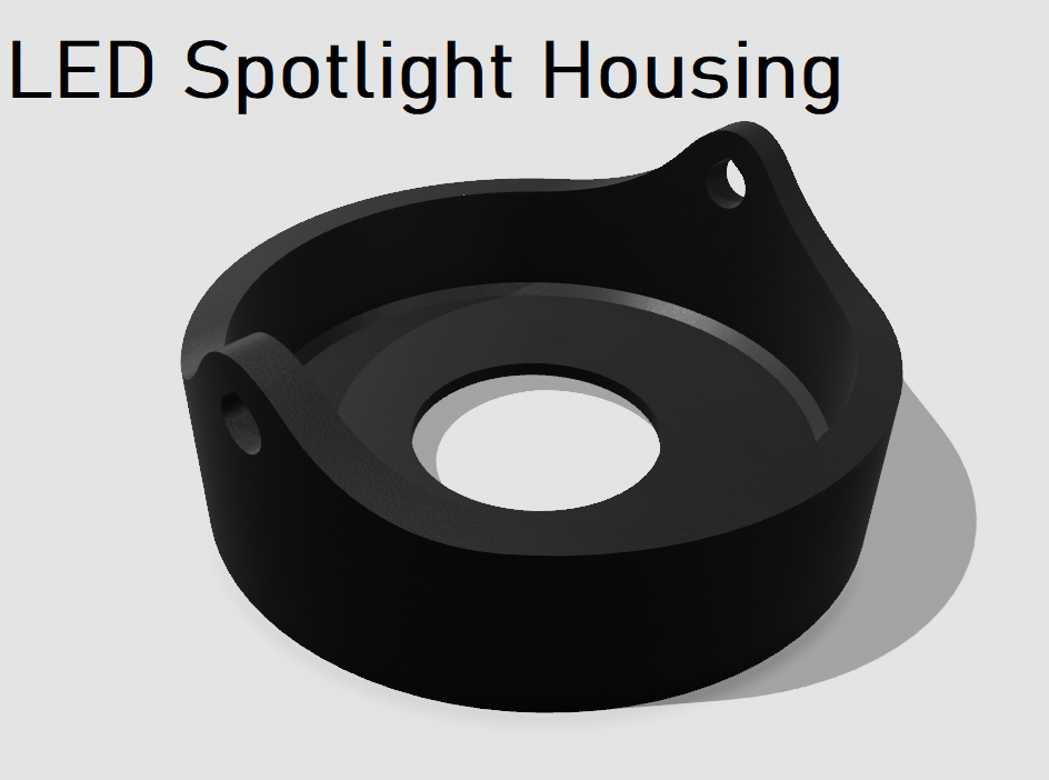 LED Spolight Housing