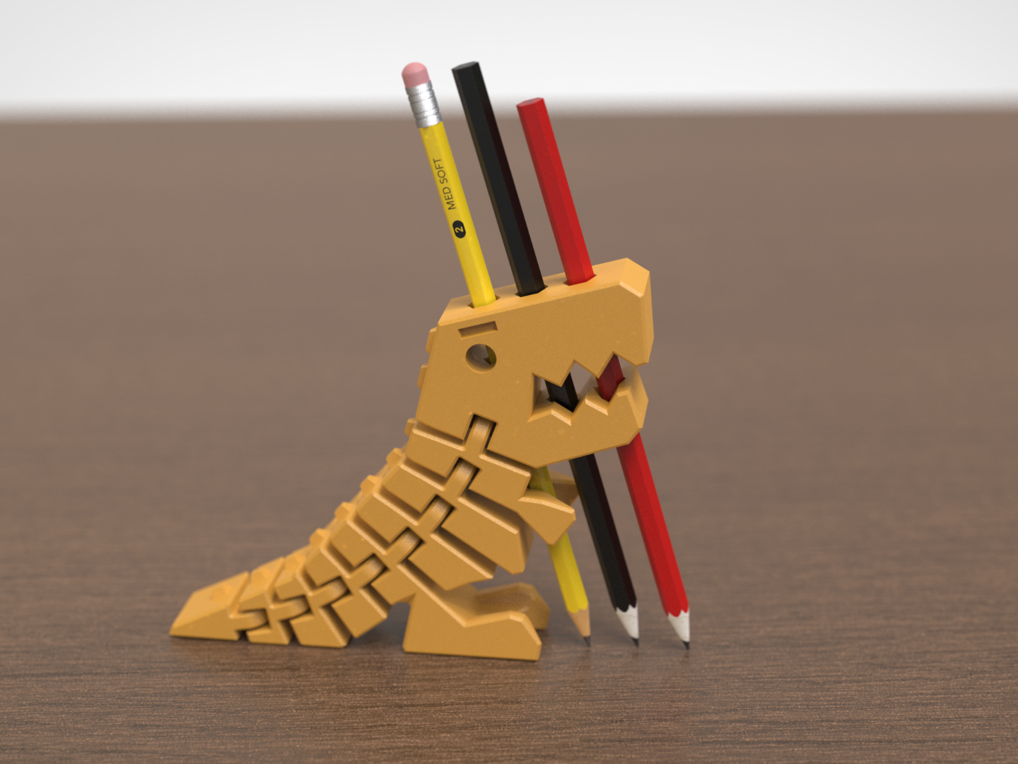 Flexi Dino Pencil Holder