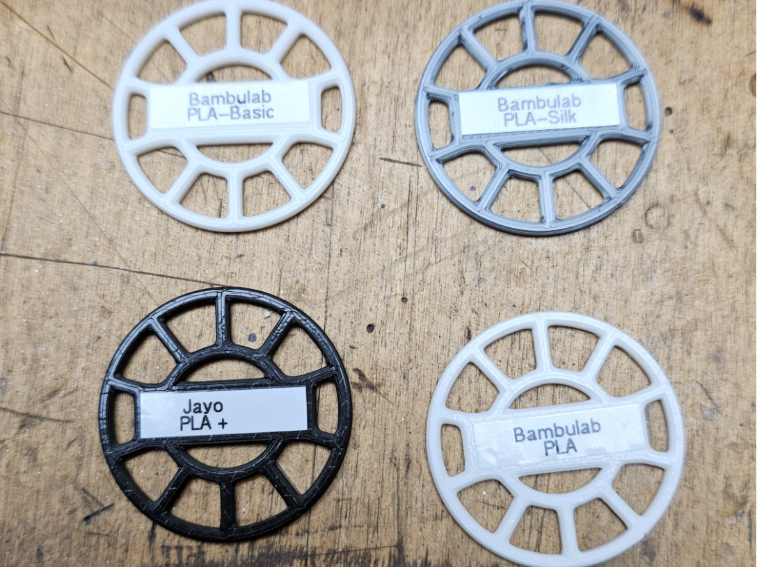 Filament Sample mit Textfeld