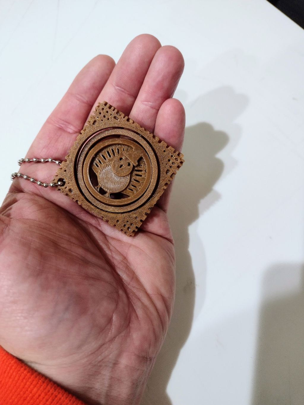 Turkey Gimbal Keychain
