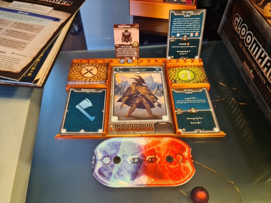 Gloomhaven JOTL Player Dashboard (Jaws of the Lion, Pranken des Löwen, Split)