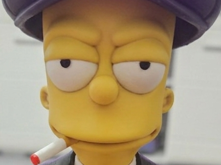 Peaky Blinders Bart Simpson