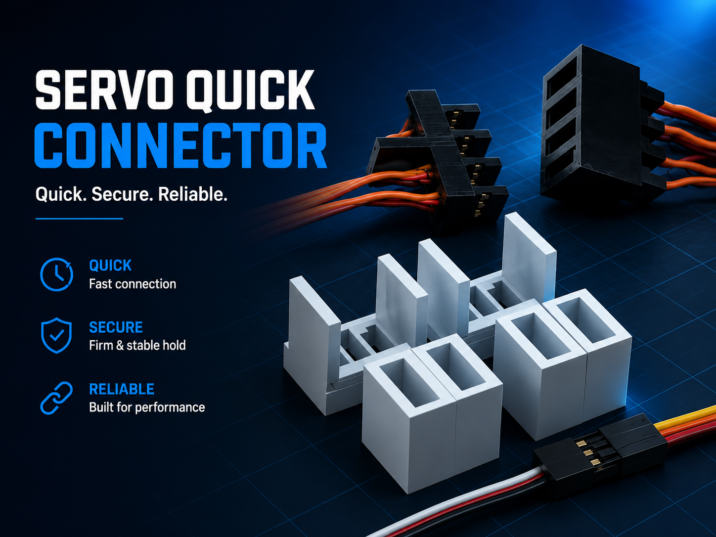 Servo Quick Connector (2 CH)