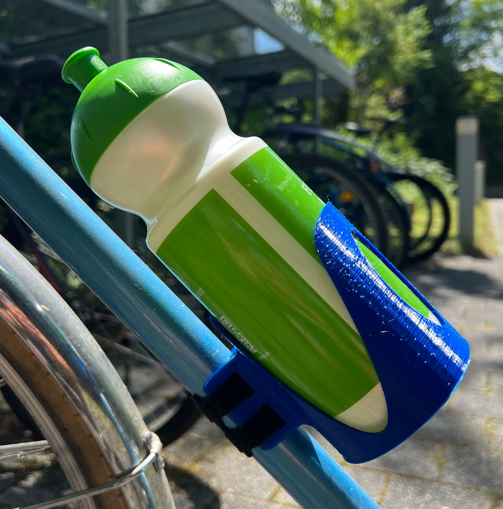Bike Bottle Holder (Reusable Zipties)