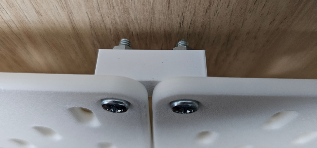 Ikea Skadis Connector with M4 screw & bold