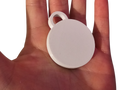 Blank NFC tag keyring for uv printing and stickers