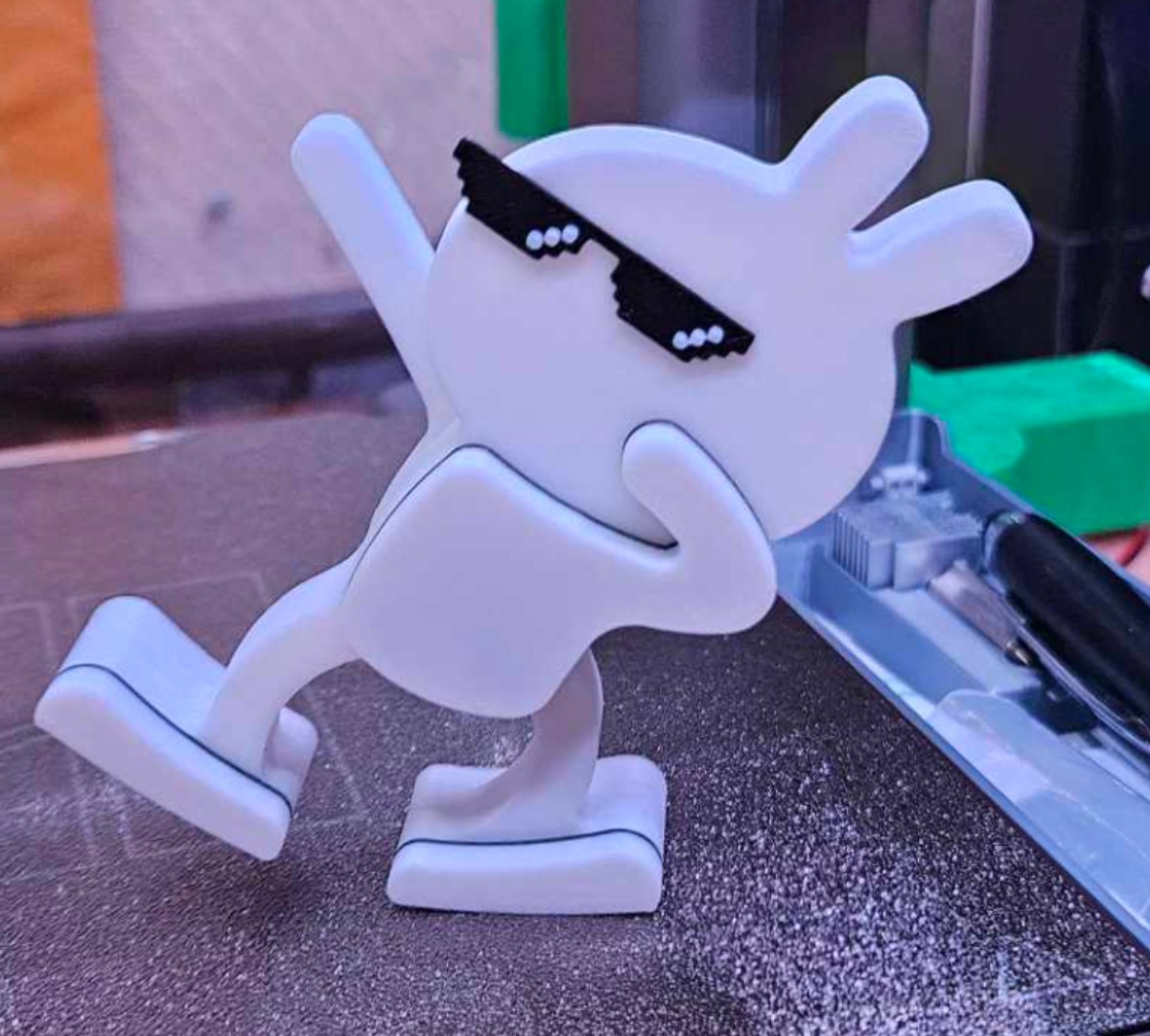 Ramp Walker Rabbit Toy w/glasses