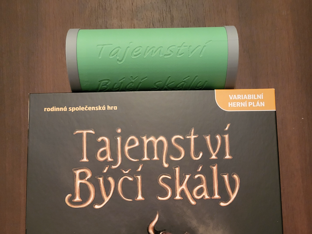 Compact Scroll-Style Box for Tajemství Býčí skály