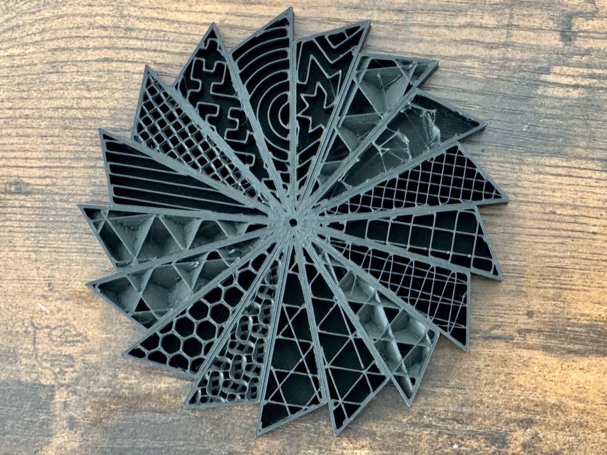 Infill Sample Card - Bambu Studio & Prusa Slicer