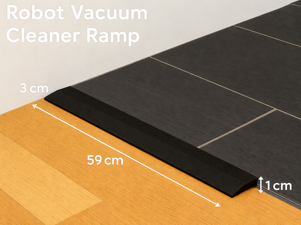 Smooth transition ramp for your robot vacuum