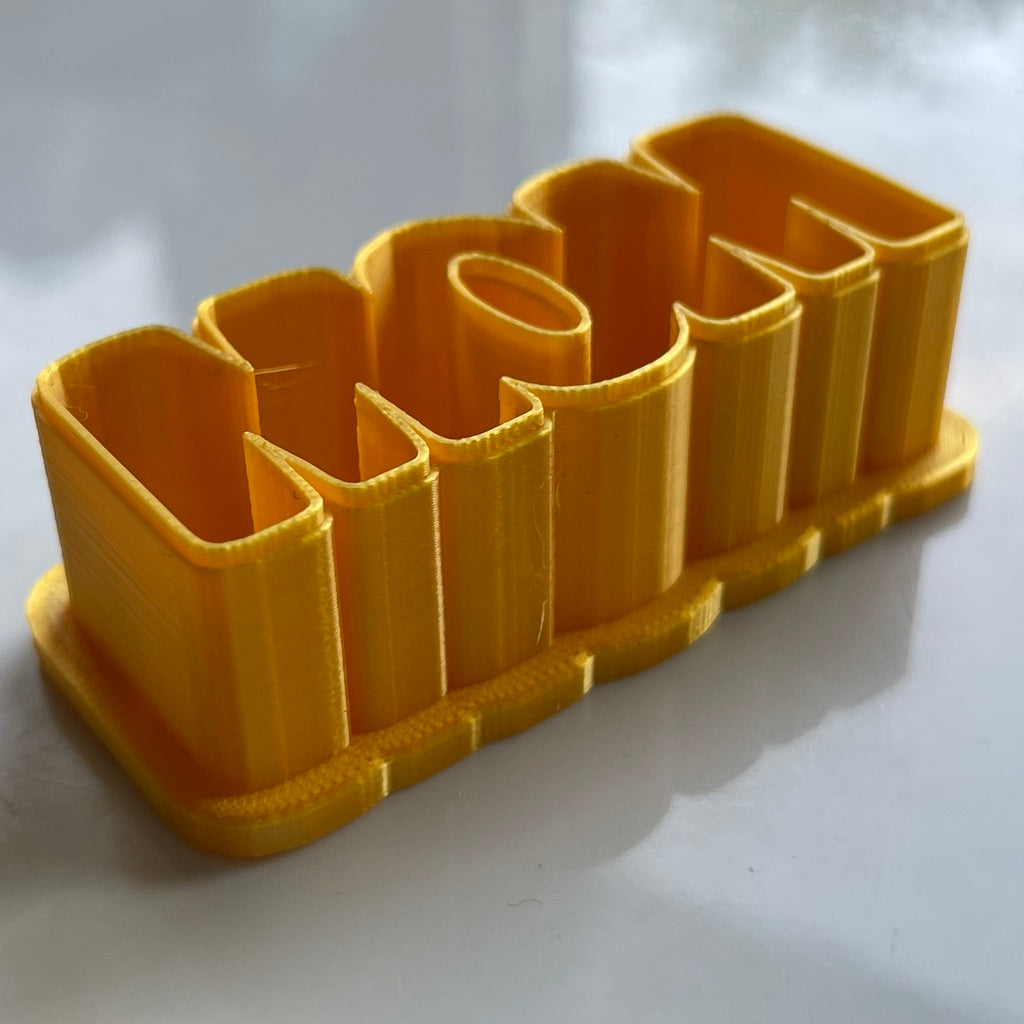 Mom word multi cutter - for polymer clay, or even cookies