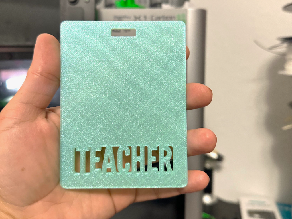 Teacher buddy badge