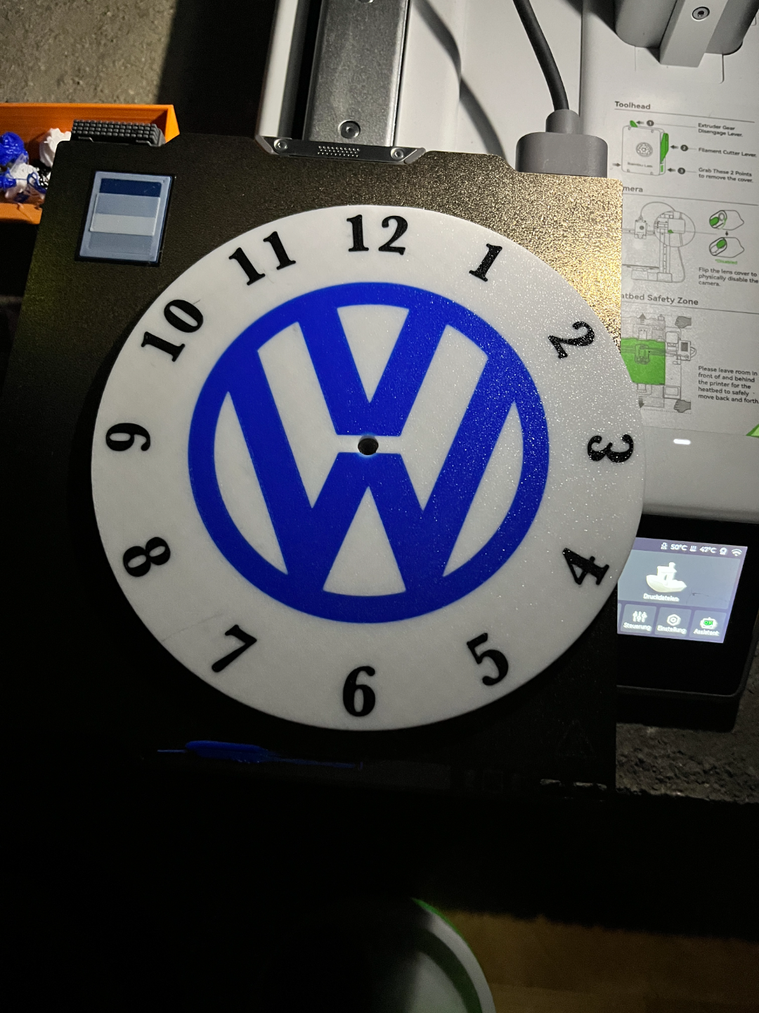 vw uhr