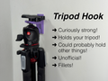Tripod hook / hanger