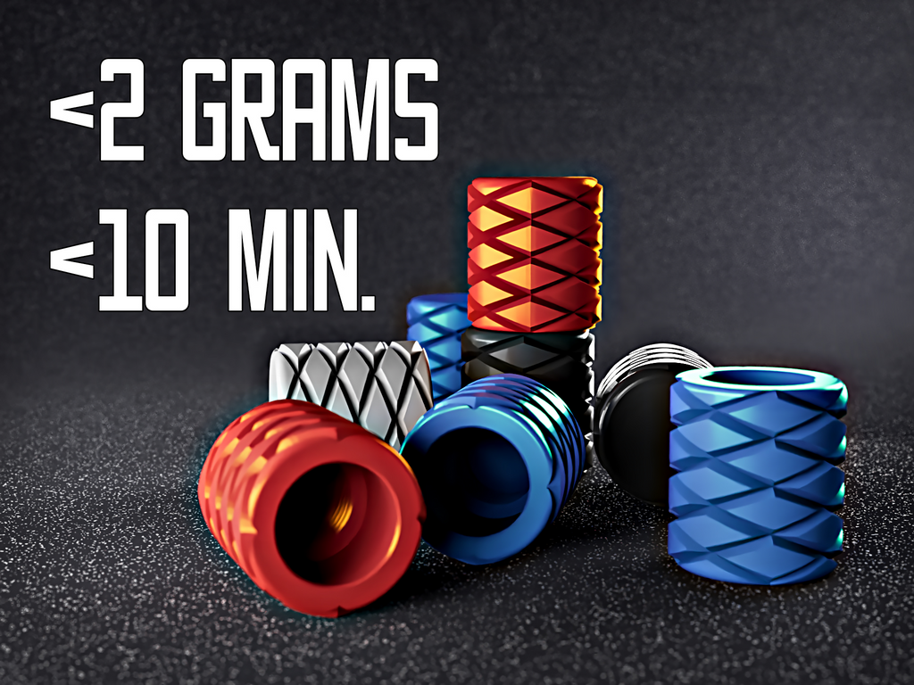 Threaded Tire Valve Cap
