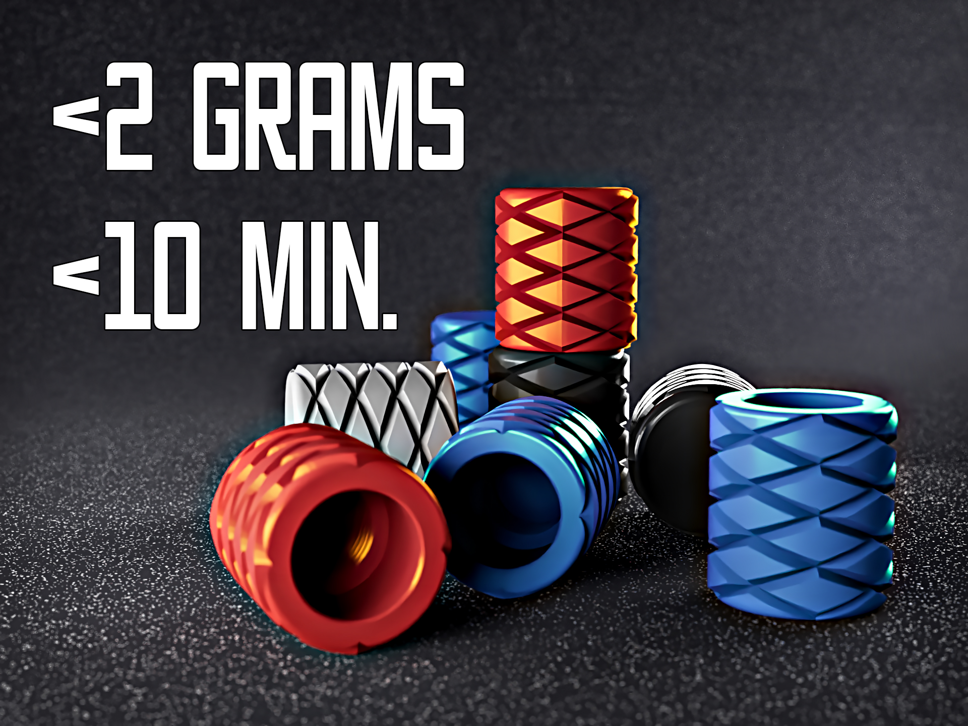 Threaded Tire Valve Cap