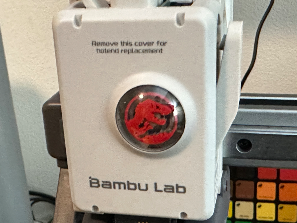 Jurassic World Logo for Bambu A1-Mini FMD