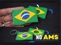 Chaveiro Brasil Multiparte - NO AMS