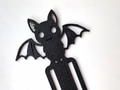 Cute bat bookmark