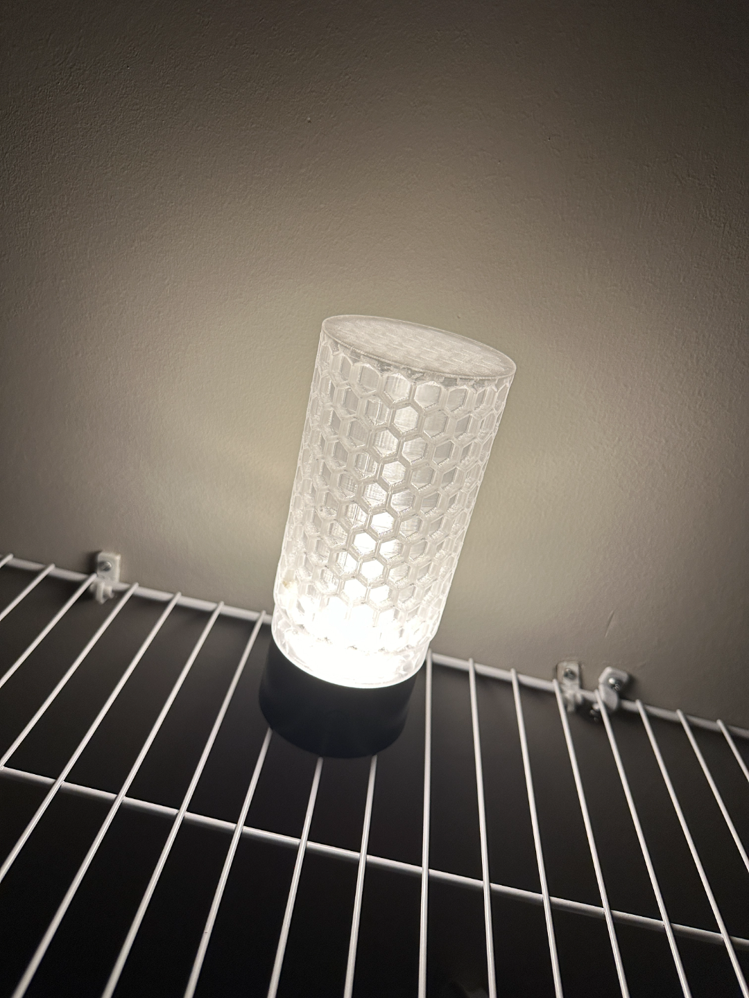 Honeycomb Lamp Shade for Bambu Lamp Kit 001
