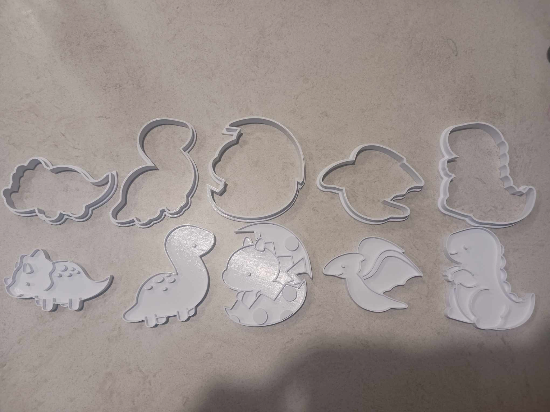 Dinosaur Cookie Cutters and Stamps