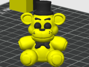Golden Freddy Plush AMS