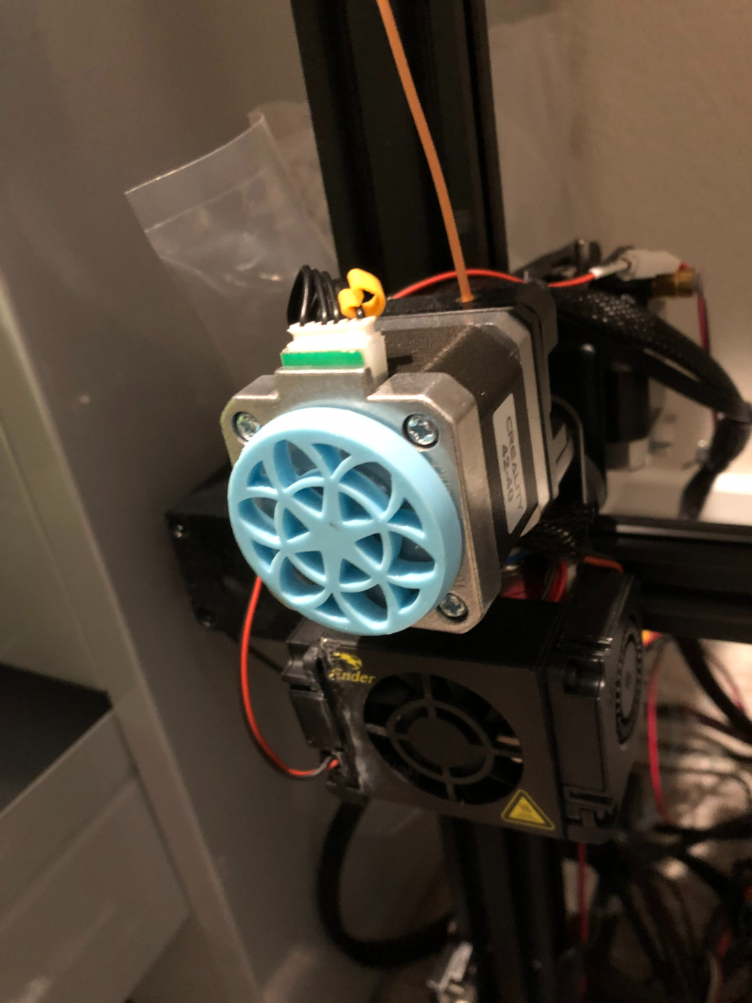 Extruder wheel