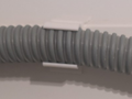 Parametric cpap tube holder for bed headboards