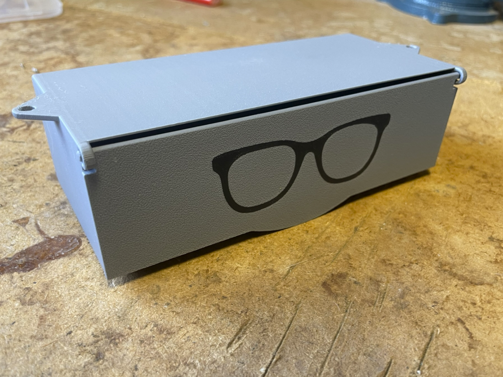 Under-Bench Safety Glasses Storage Box