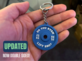 Weight Plate Keychain - Do You Even Lift Bro?