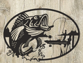 Fishing wall art