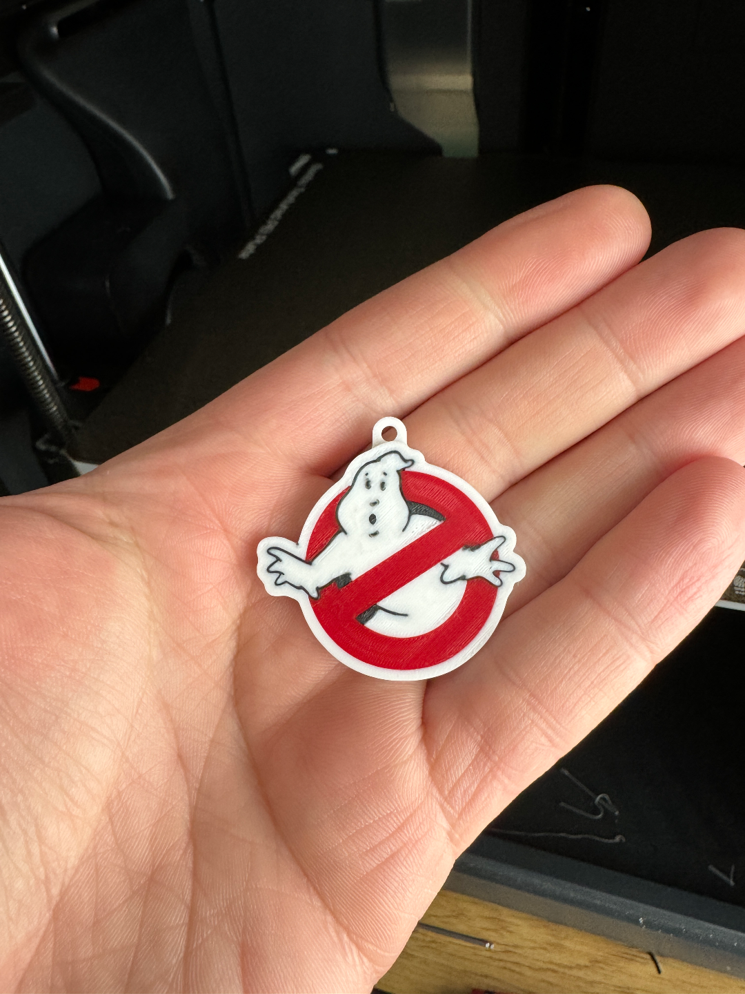 ghostbusters keychain