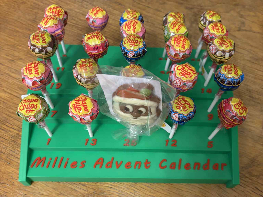 Christmas lollipop Advent Calendar