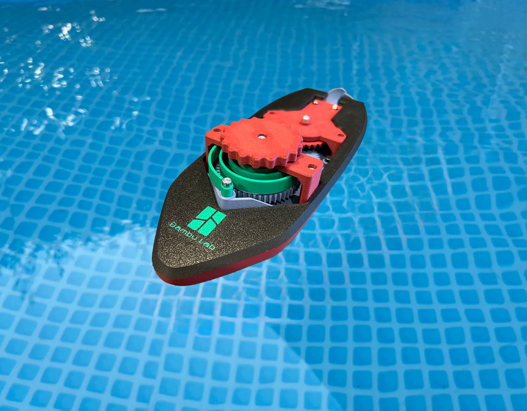 Wind-Up Bathtub Boat - Badewannenboot (Single /Dual Color)