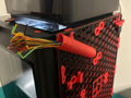 Enlarged Purge Line Storage Bin for HSW
