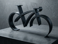 Scultura Bicicletta Minimalista - Astratta