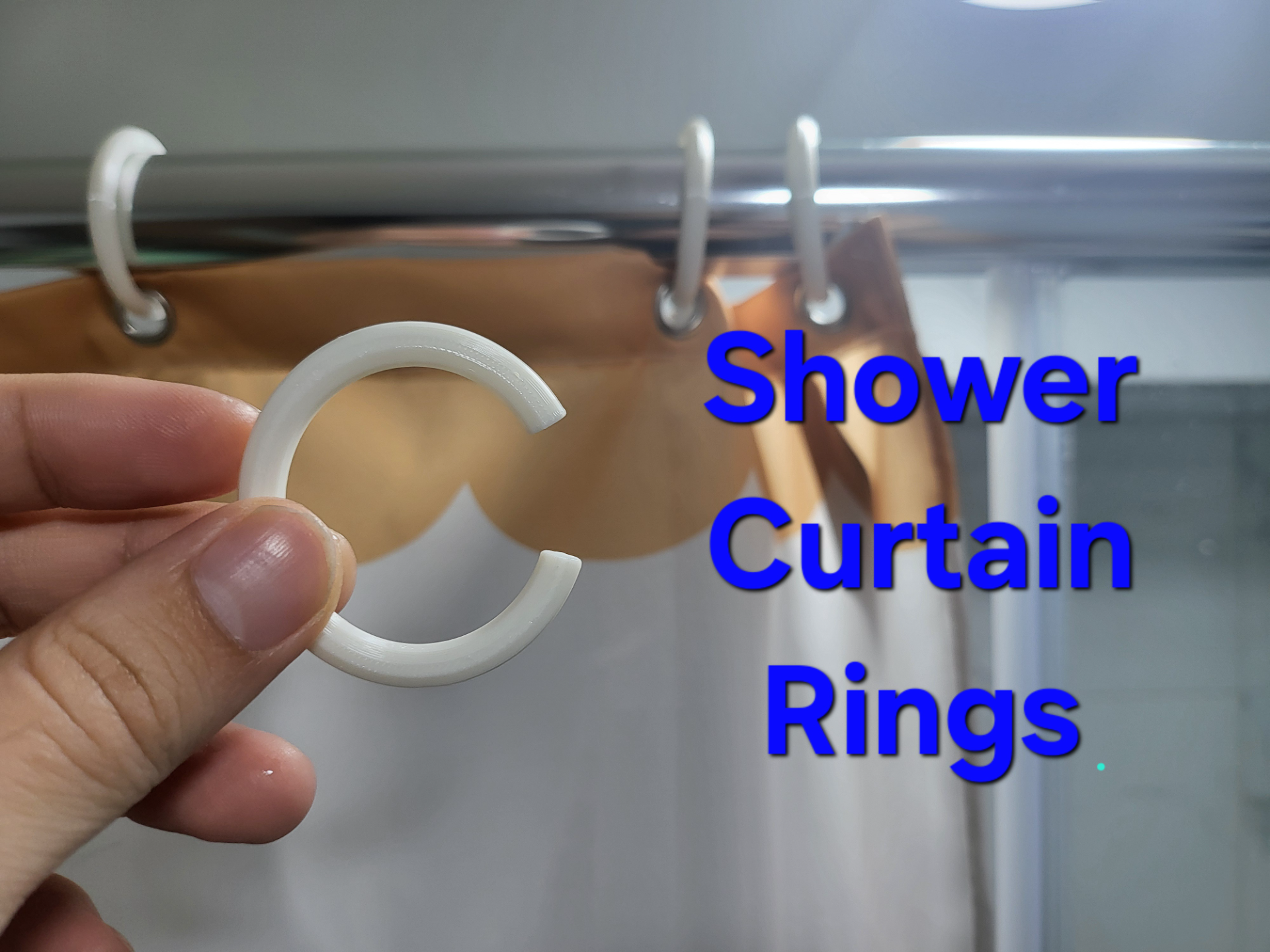 shower curtain rings