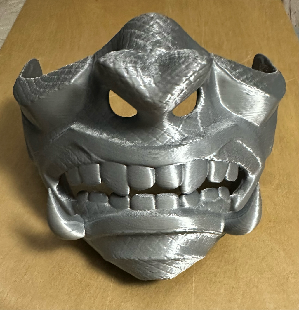 Oni Mask with dragon scale