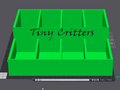 Lower Profile tiny animal holder