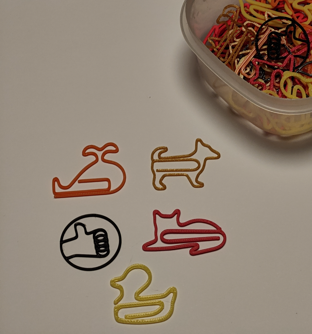 Fun Paper clips.