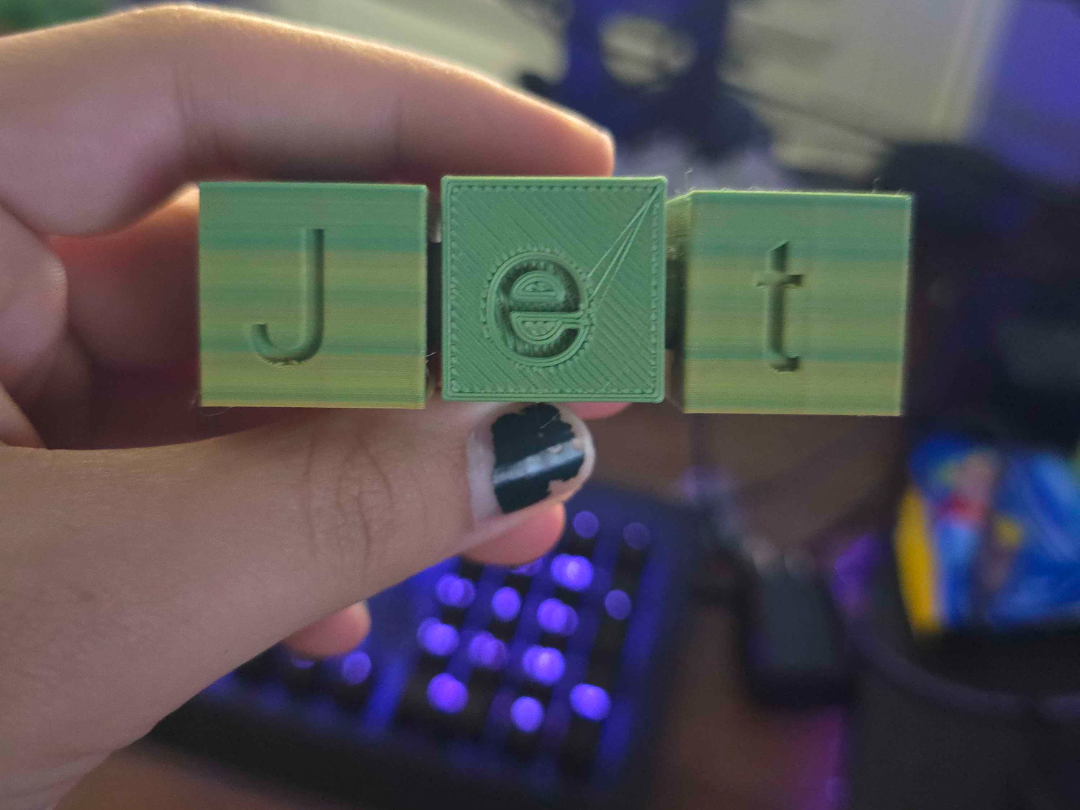 E-T Word Cube