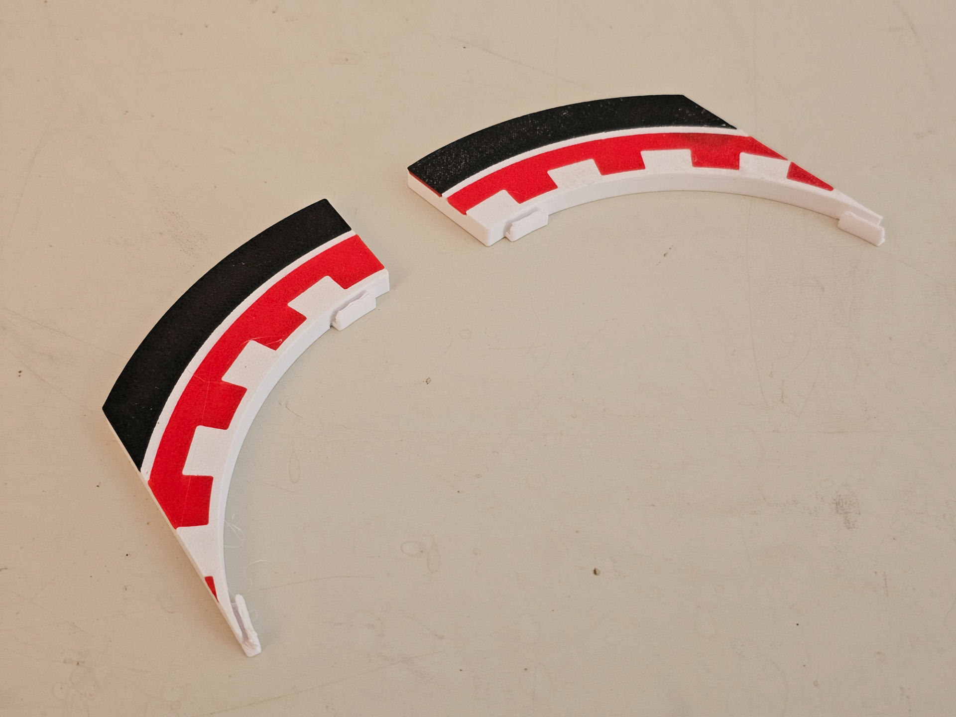 Slot Car Track Border: AFX Hairpin cut