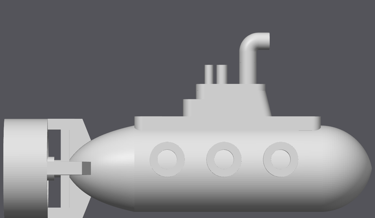 Bath Submarine