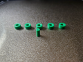 Pin Hole Clearance/Tolerance Test (4 mm pin into 0.0 mm - 0.4 mm extra sized holes)